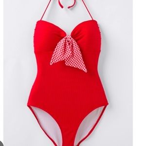 Matilda Jane Poolside Party Red One Piece Swimwear bathing suit